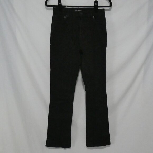 LUCKY BRAND - High Rise - Boot - Charlie | size 4/27 long | Black Denim Jeans - Picture 1 of 16
